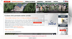 Desktop Screenshot of jamsanpaintball.fi